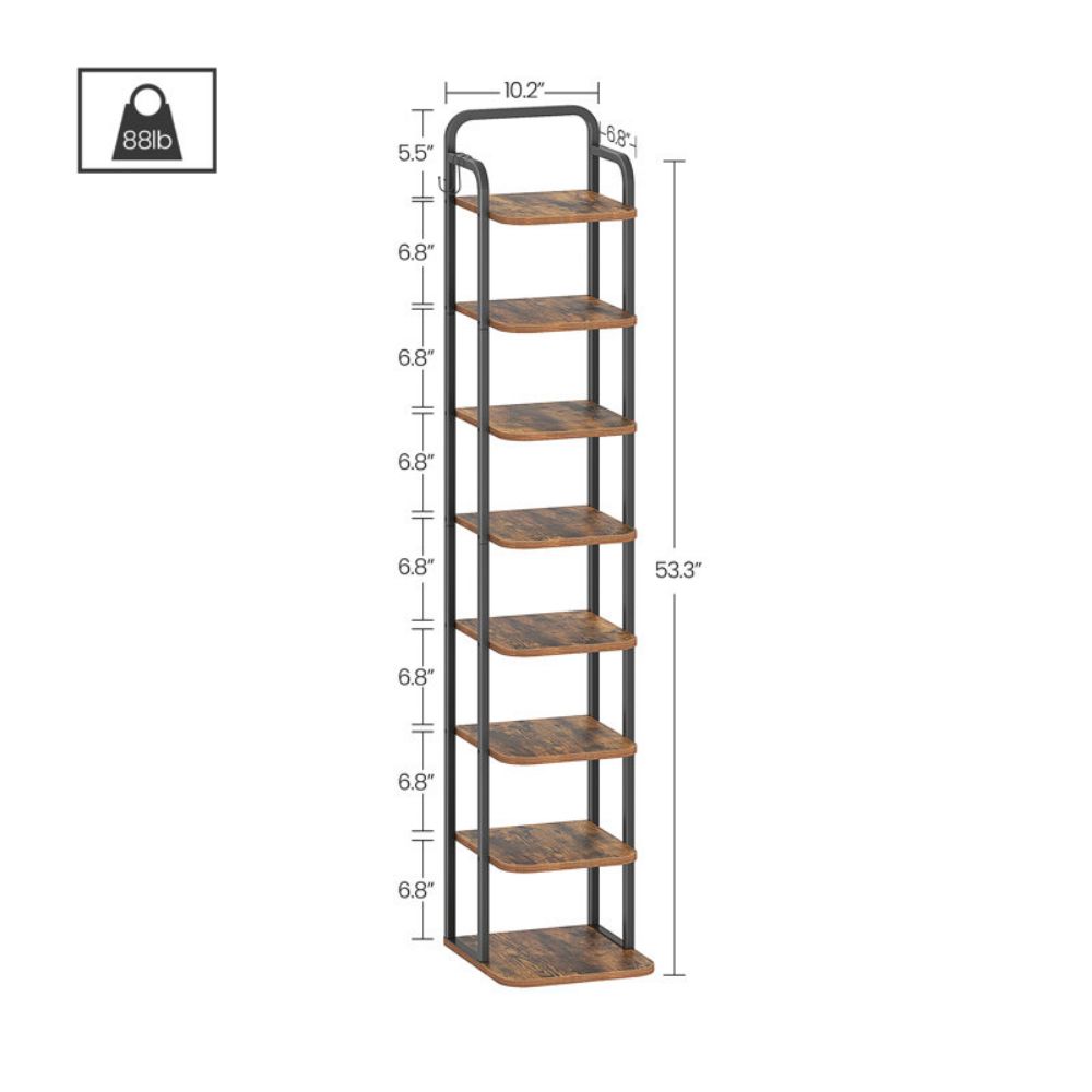 Tall And Narrow Shoe Racks For Small Spaces Entryway