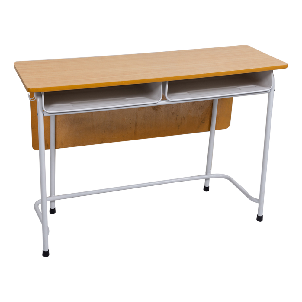 wooden classroom table