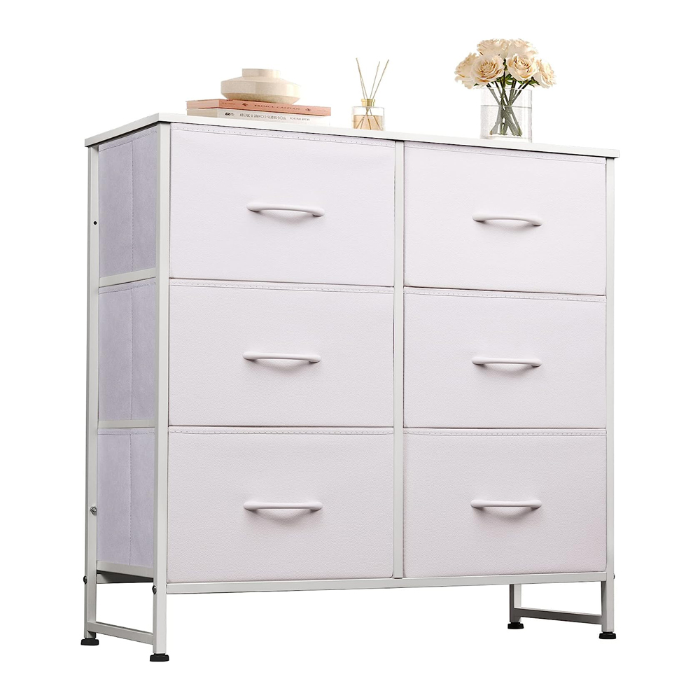 Bedroom Small Tall Modern Wood And Metal Chest Drawers On Dresser