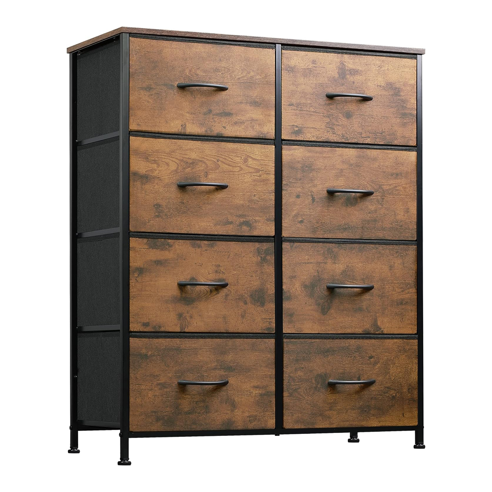 Modern Large Tall Dresser Chest For Bedroom Deep Drawers Storage