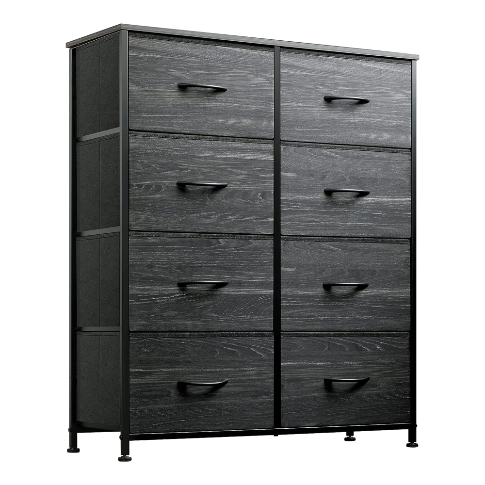 Modern Large Tall Dresser Chest For Bedroom Deep Drawers Storage