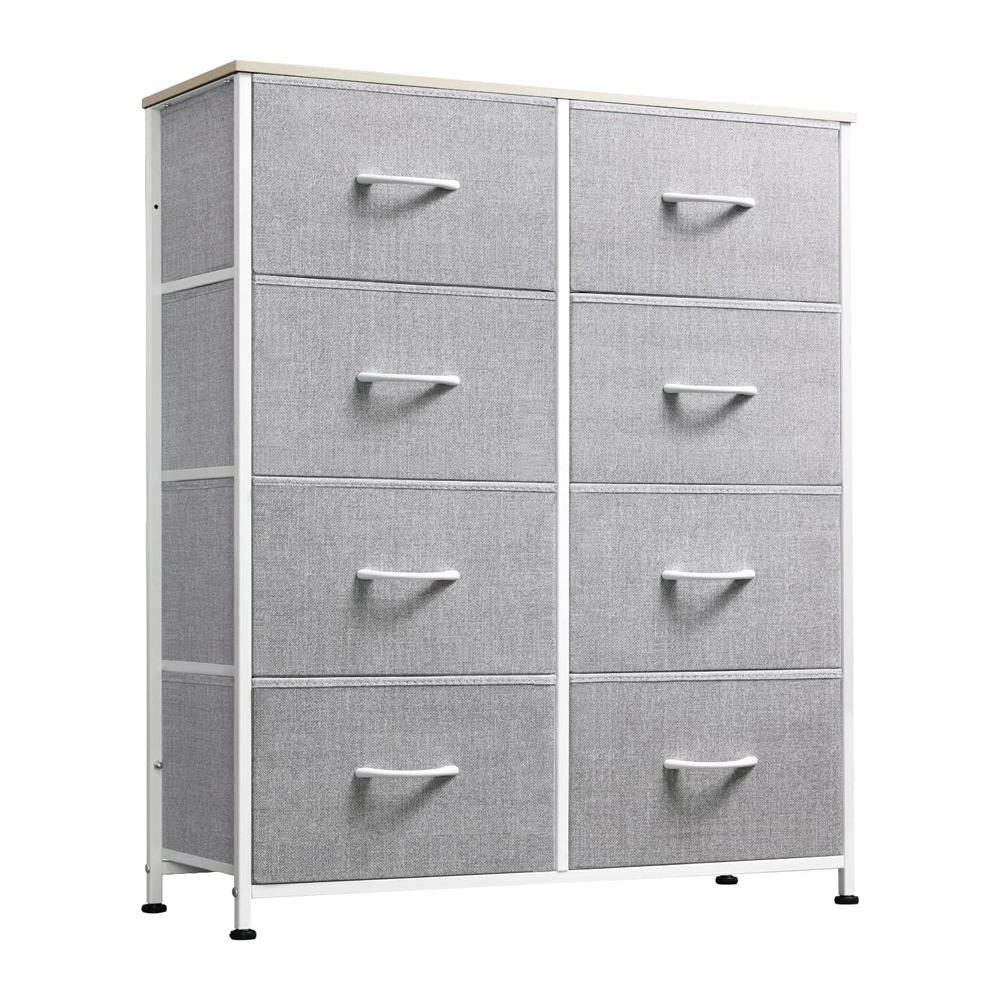 Modern Large Tall Dresser Chest For Bedroom Deep Drawers Storage