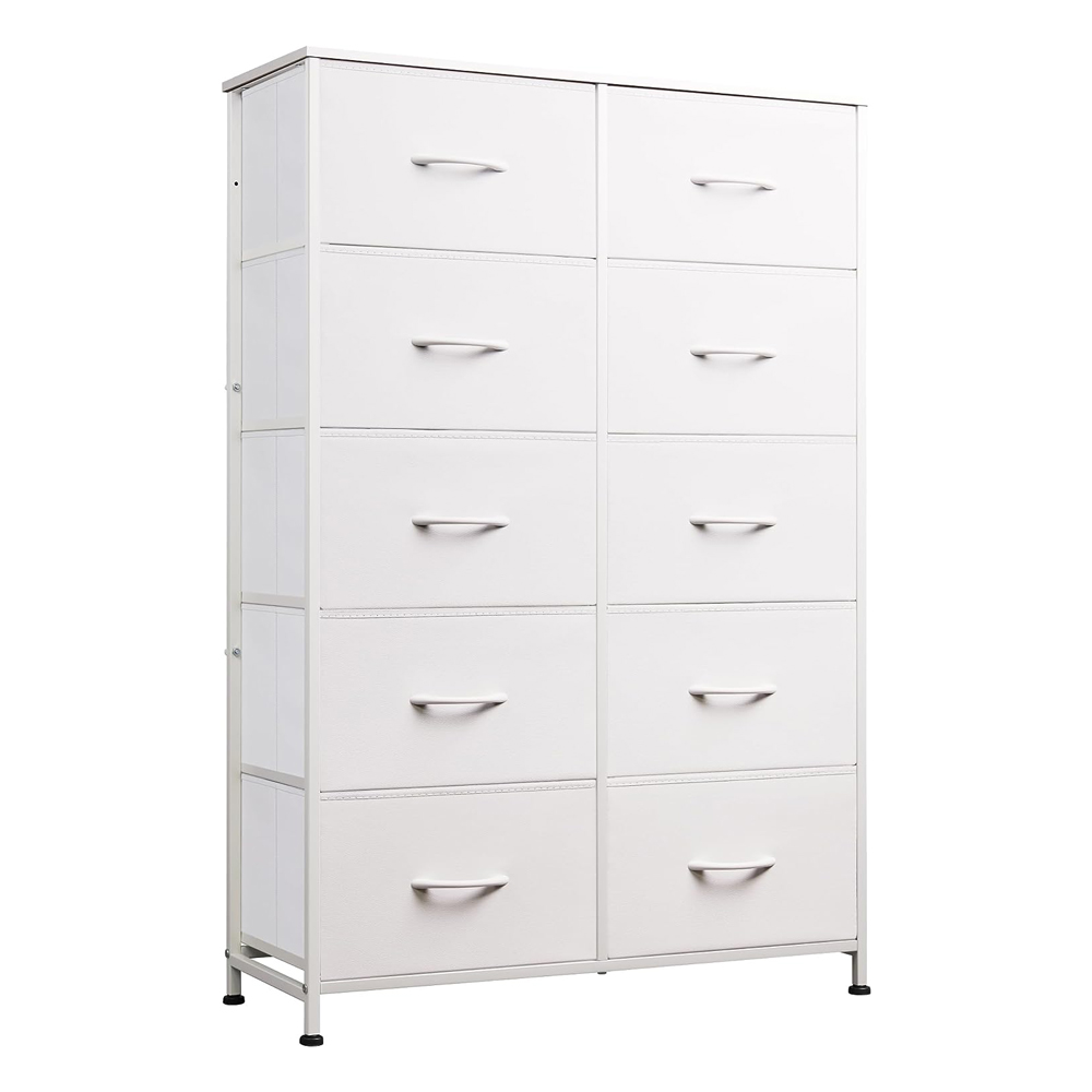 Commodes et coffres minces en bois de stockage en métal de grande chambre à coucher avec des tiroirs