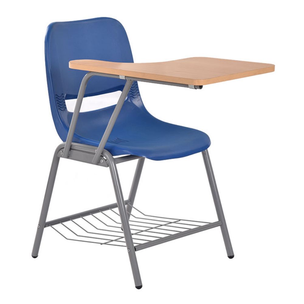 School Student Chair With Desk Arm For Classroom