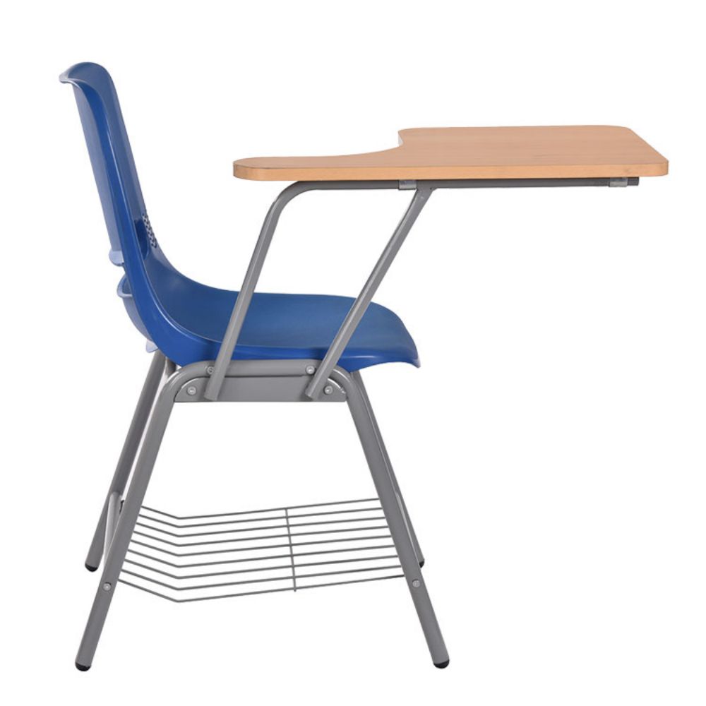 School Student Chair With Desk Arm For Classroom