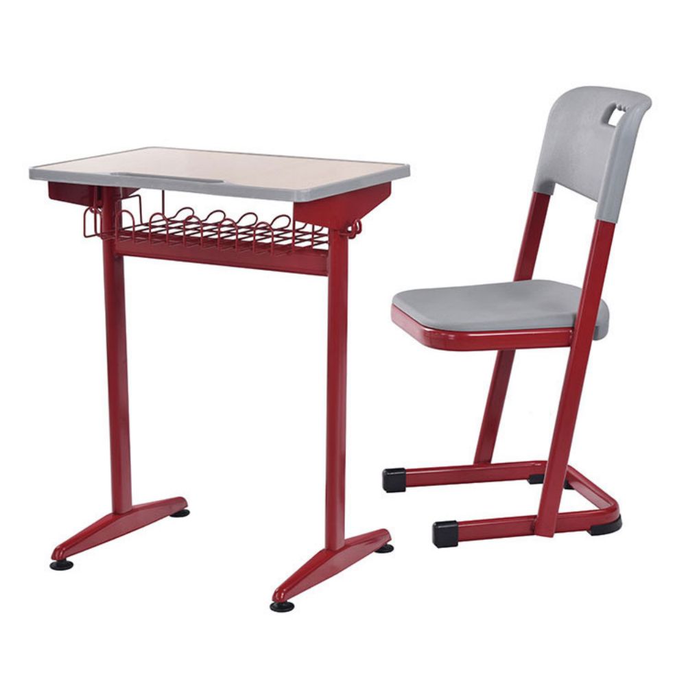 Small Classroom Single Student Table And Chair Set