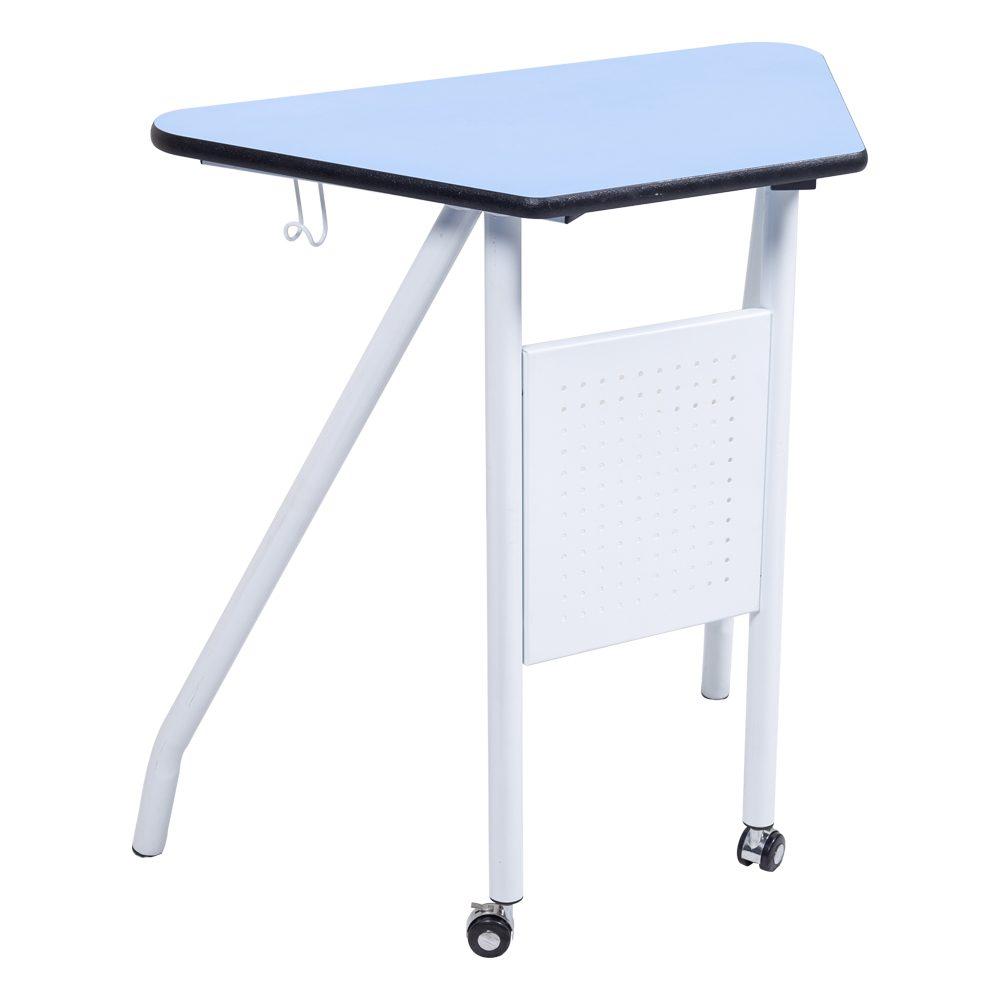 University Modular Trapezoid Student Table And Chair For Classroom