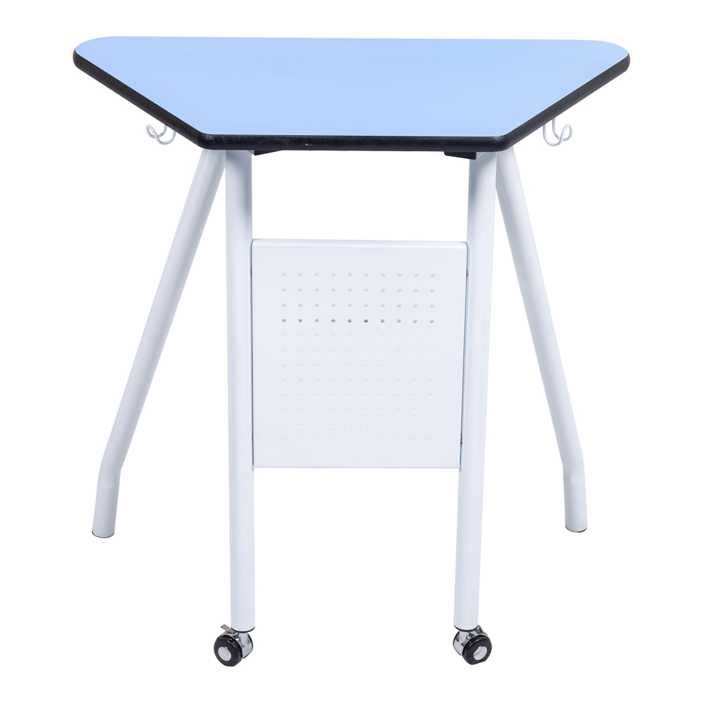 University Modular Trapezoid Student Table And Chair For Classroom