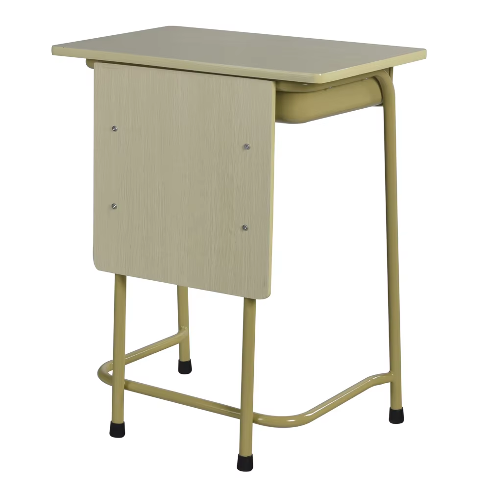 Free Sample Metal School Bench and Desk Chair Set for University College Students for Classroom