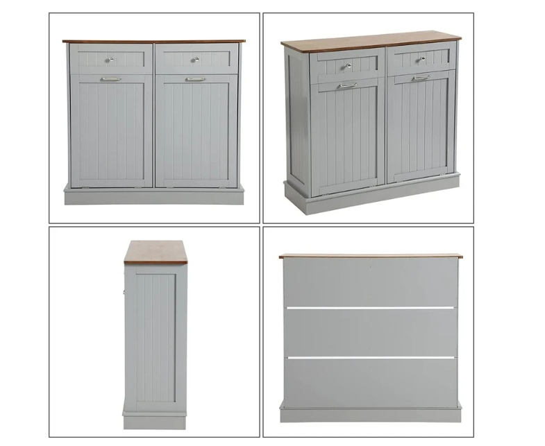 MDF trash cabinet