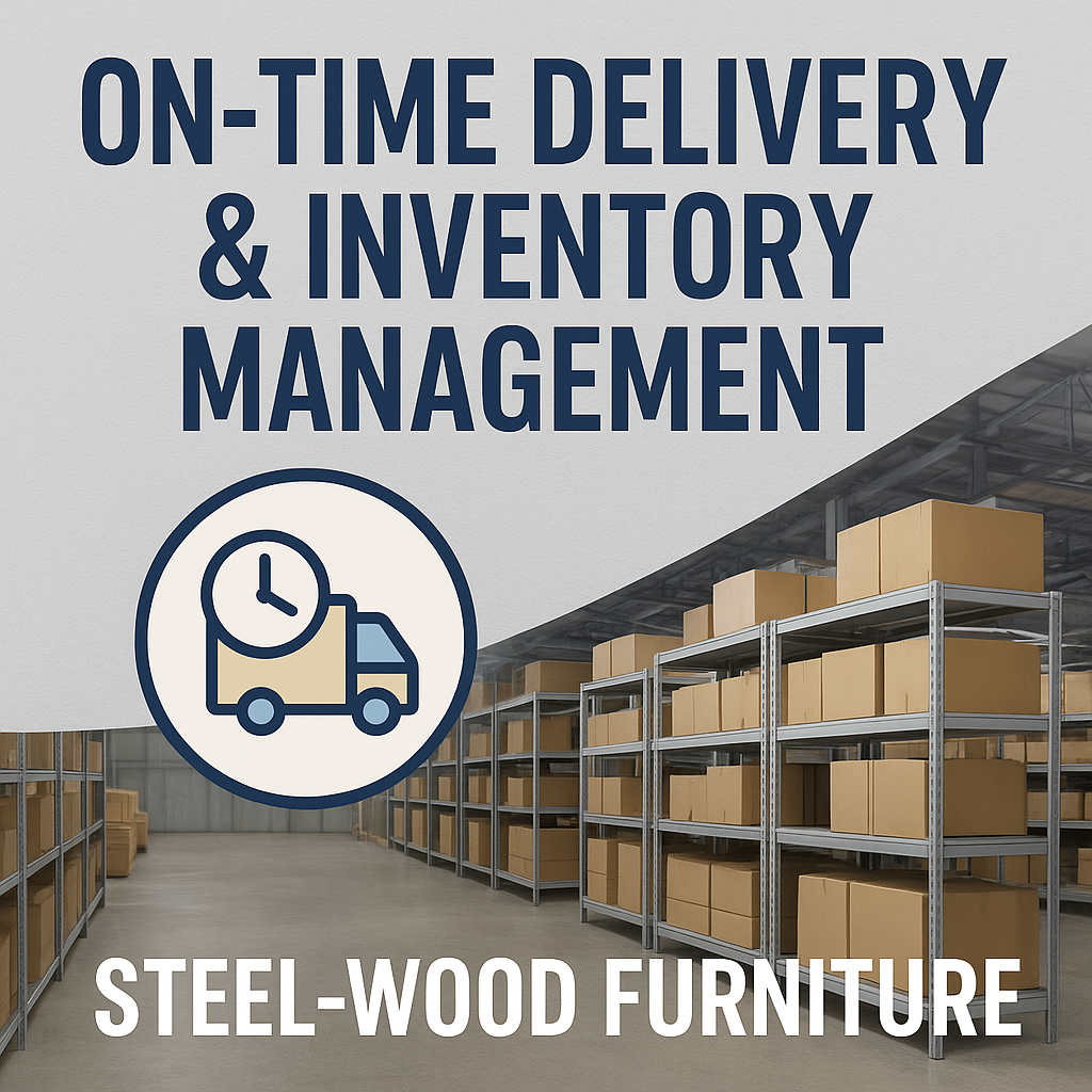 Achter stabiele doorlooptijden: onze kracht in productie- en voorraadbeheer