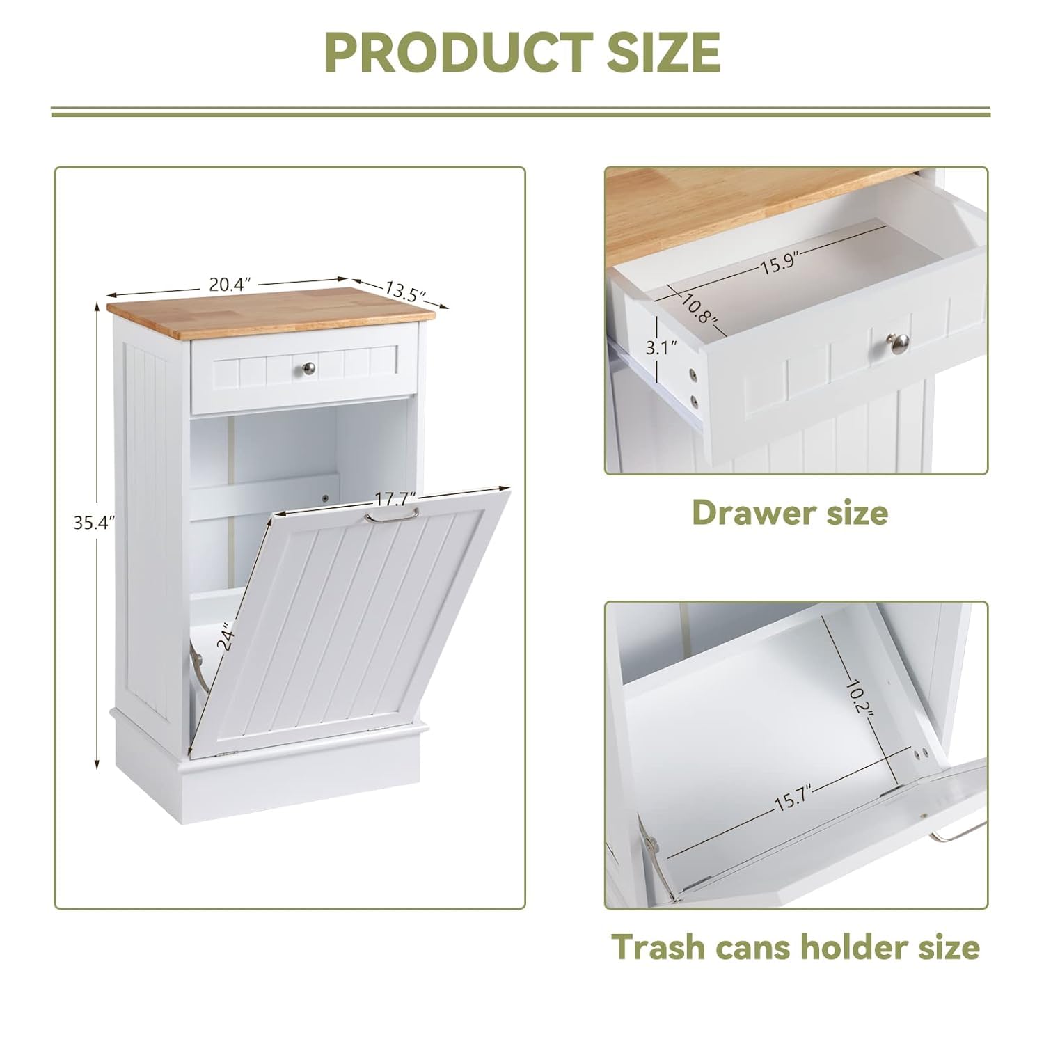 trash cabinet