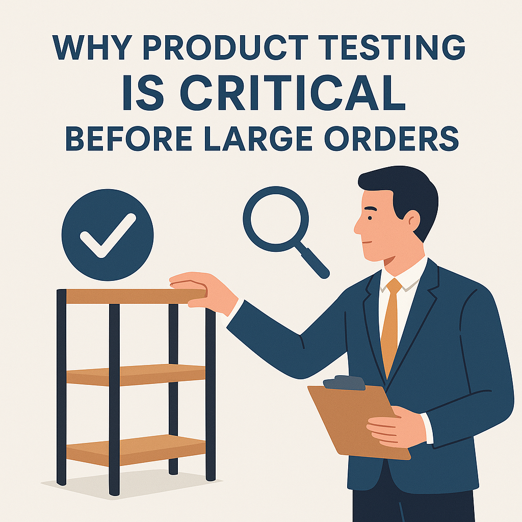 Warum Produkttests vor Großbestellungen so wichtig sind