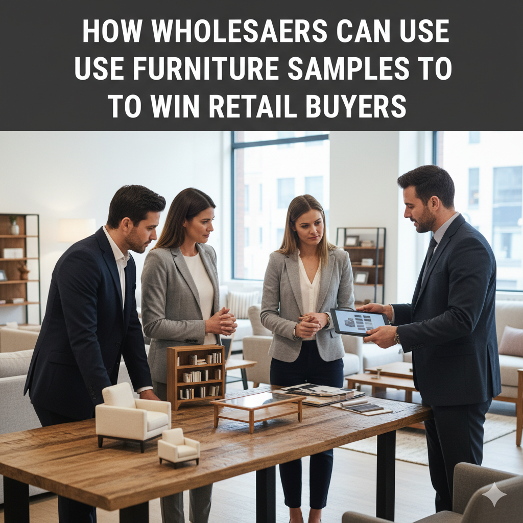 Wie Großhändler mit Möbelmustern Einzelhandelskäufer gewinnen können