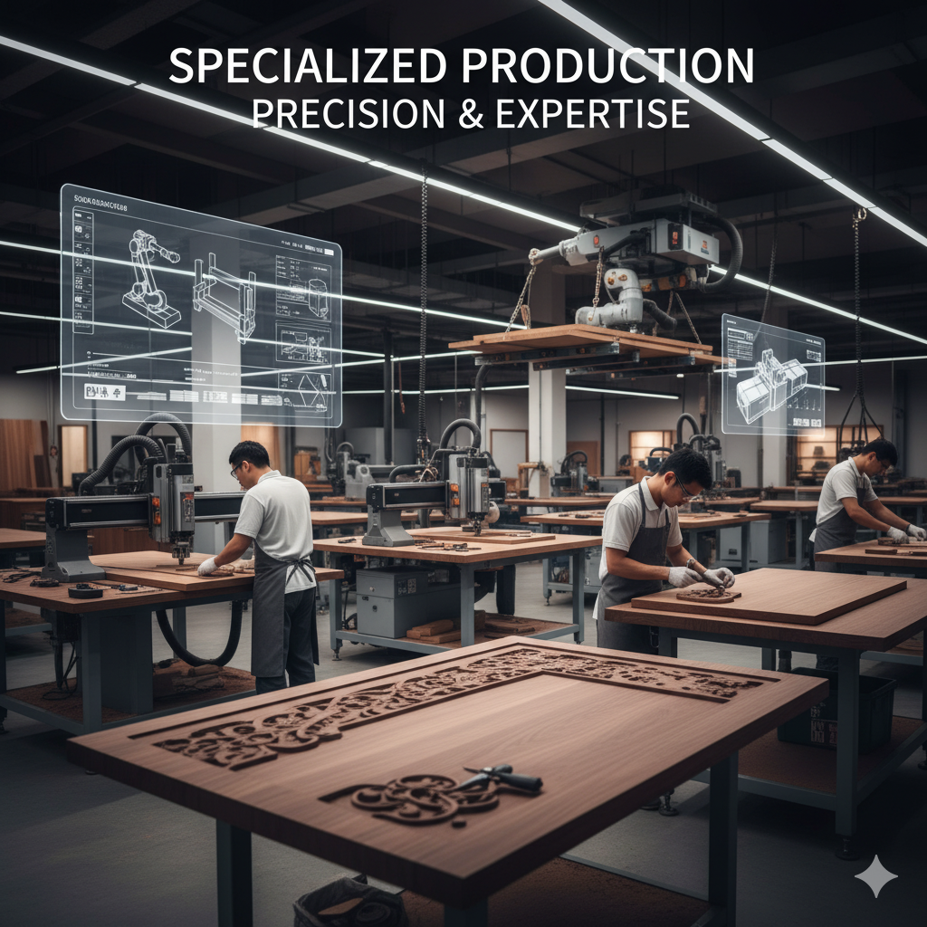 Переваги партнерства зі спеціалізованими виробниками меблів