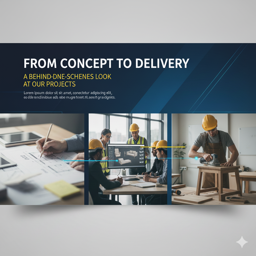 Від концепції до реалізації: погляд за лаштунки наших проектів