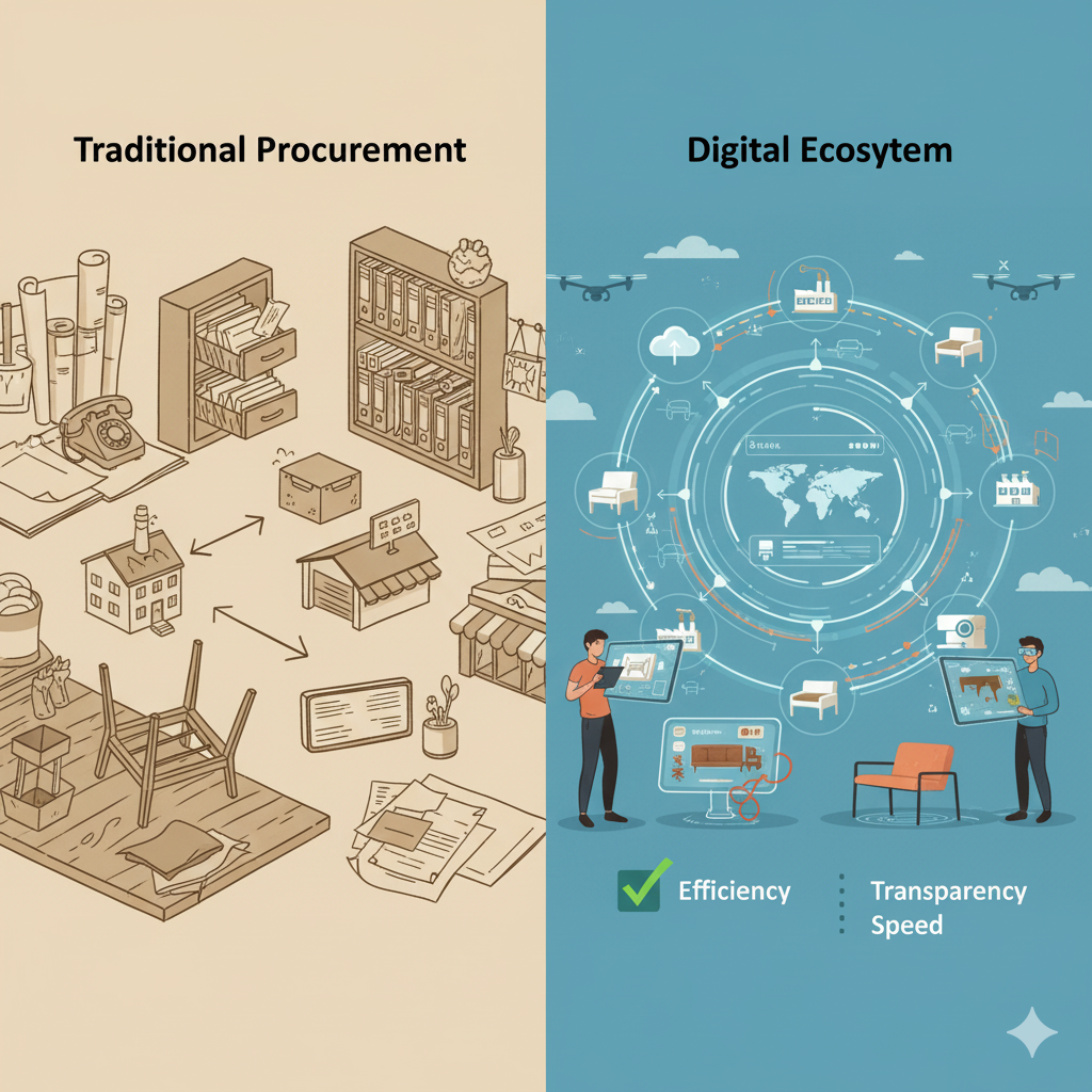 デジタルツールが家具調達をどう変えるのか
