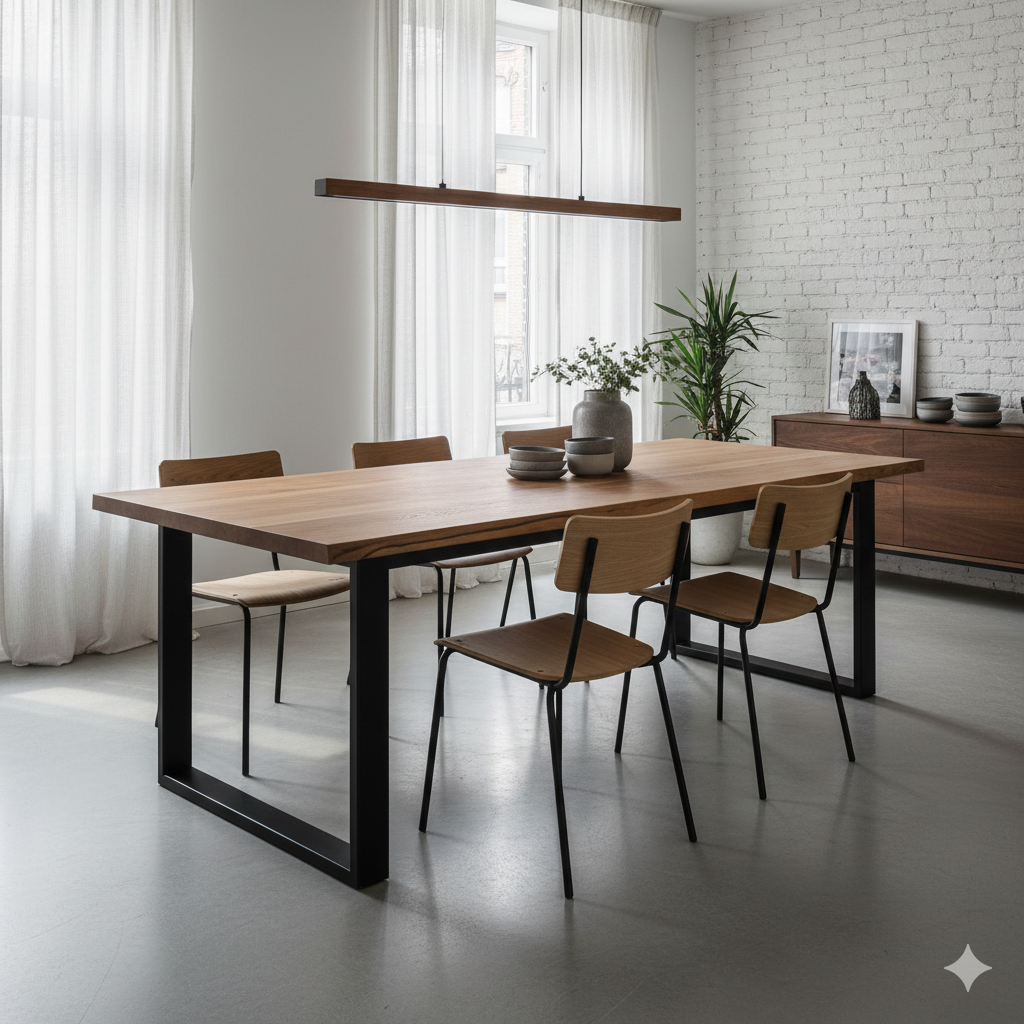 El secreto de la combinación acero-madera: por qué es tan popular en Europa