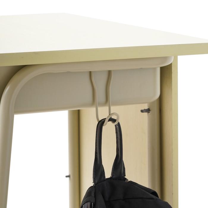 Modern Steel–Panel Student Desk and Chair Set for Indonesian Schools – Strong, Practical, and Designed for High-Usage Environments