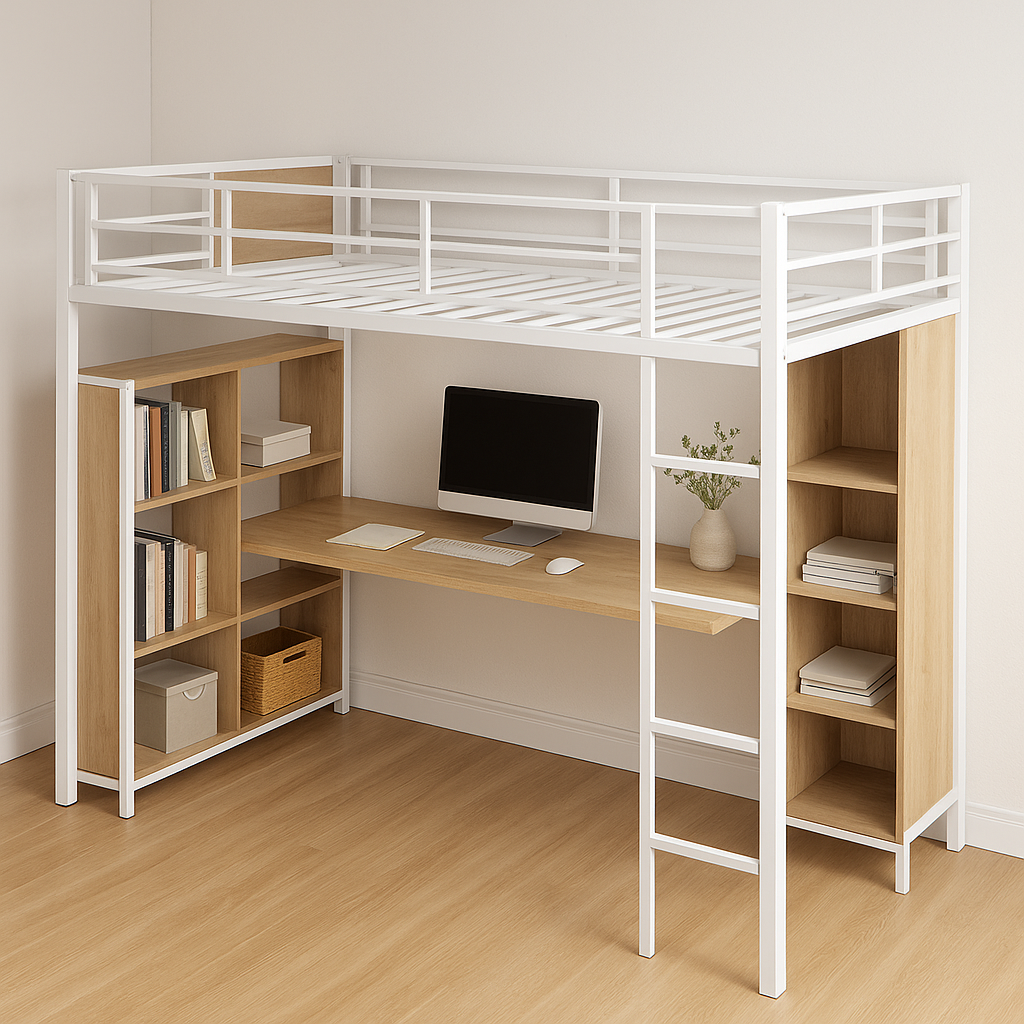Steel Frame Loft Bed