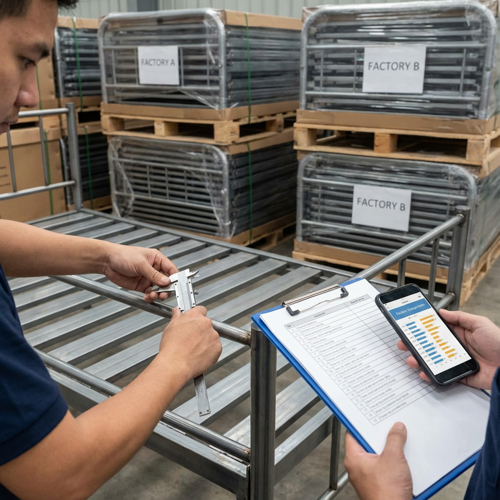 Як порівняти заводську якість при закупівлі металевих ліжок з Китаю