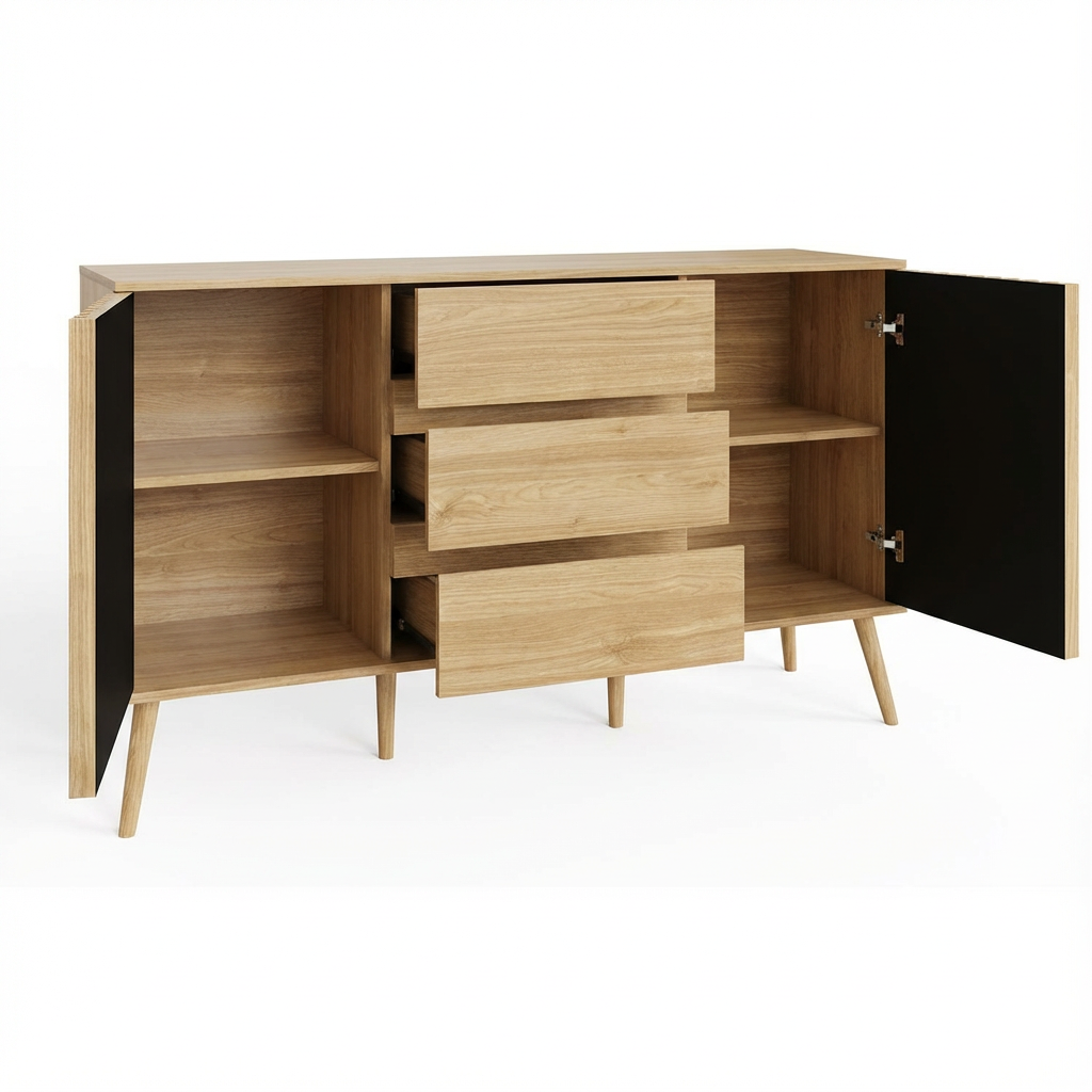 modern accent cabinet