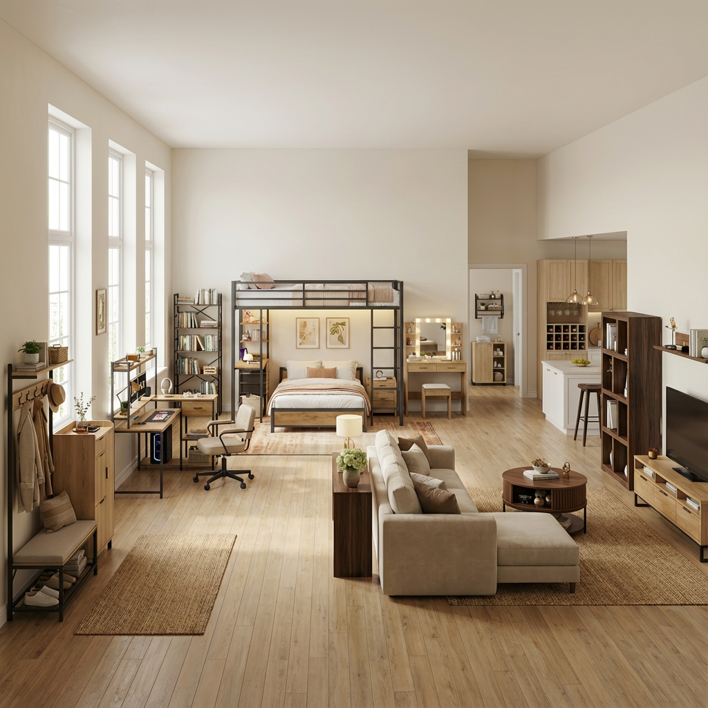 Guide de la chaîne d'approvisionnement pour les acheteurs de meubles de salon, de chambre et de bureau à domicile