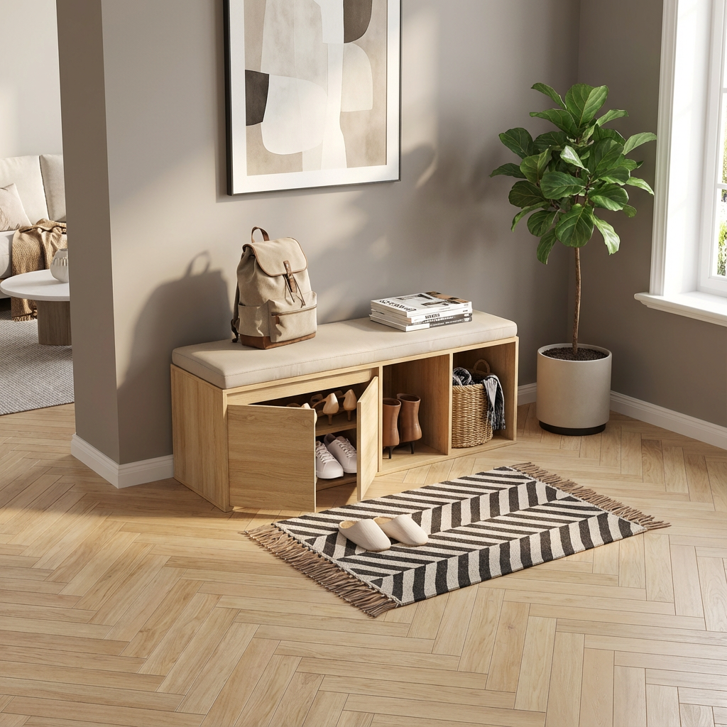 shoe cabinet storage entryway