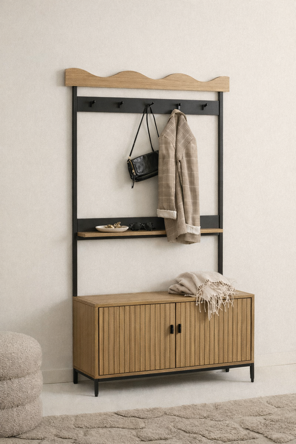 shoe cabinet entryway