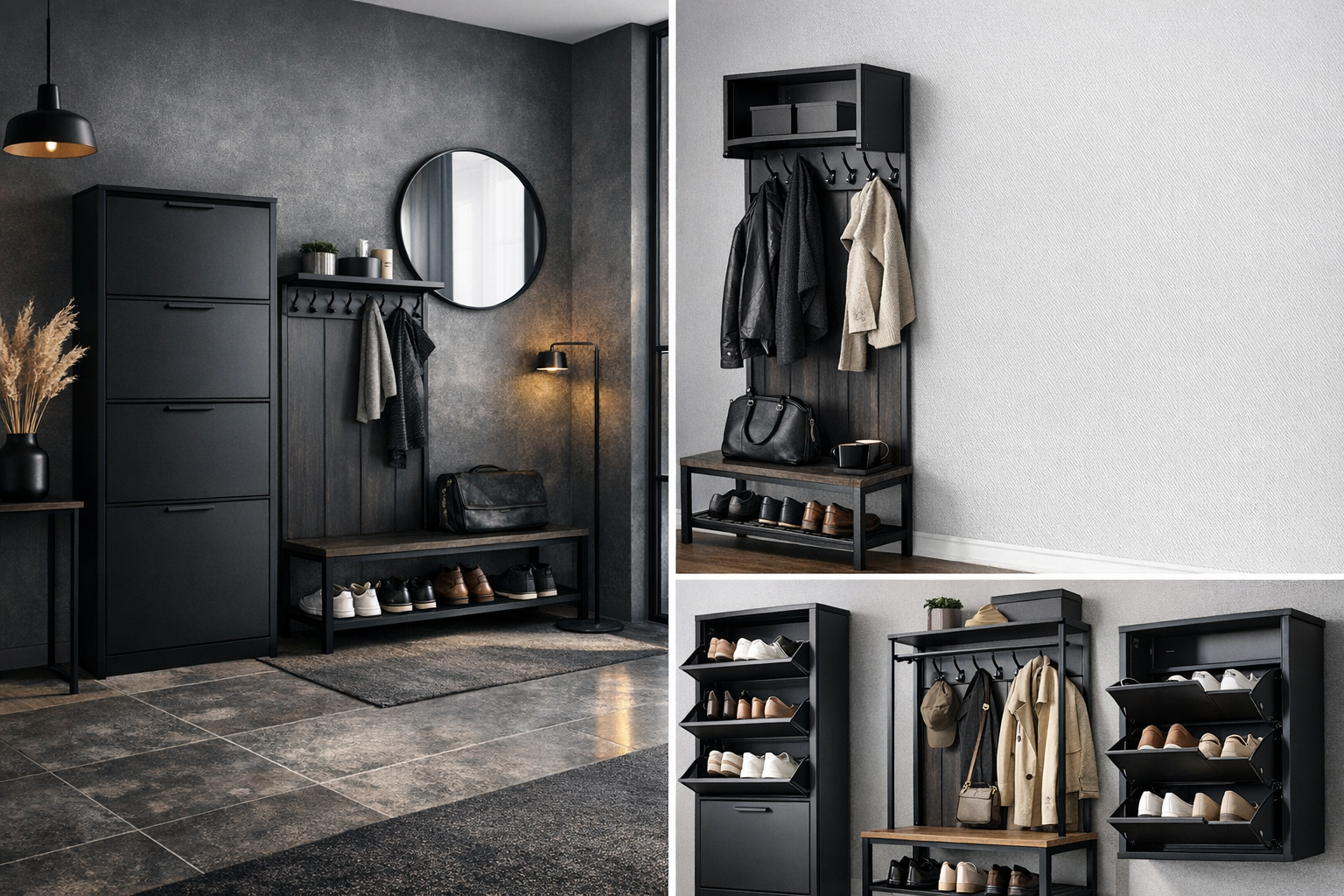 لماذا تحظى خزائن الأحذية السوداء بشعبية كبيرة في المنازل الأوروبية؟