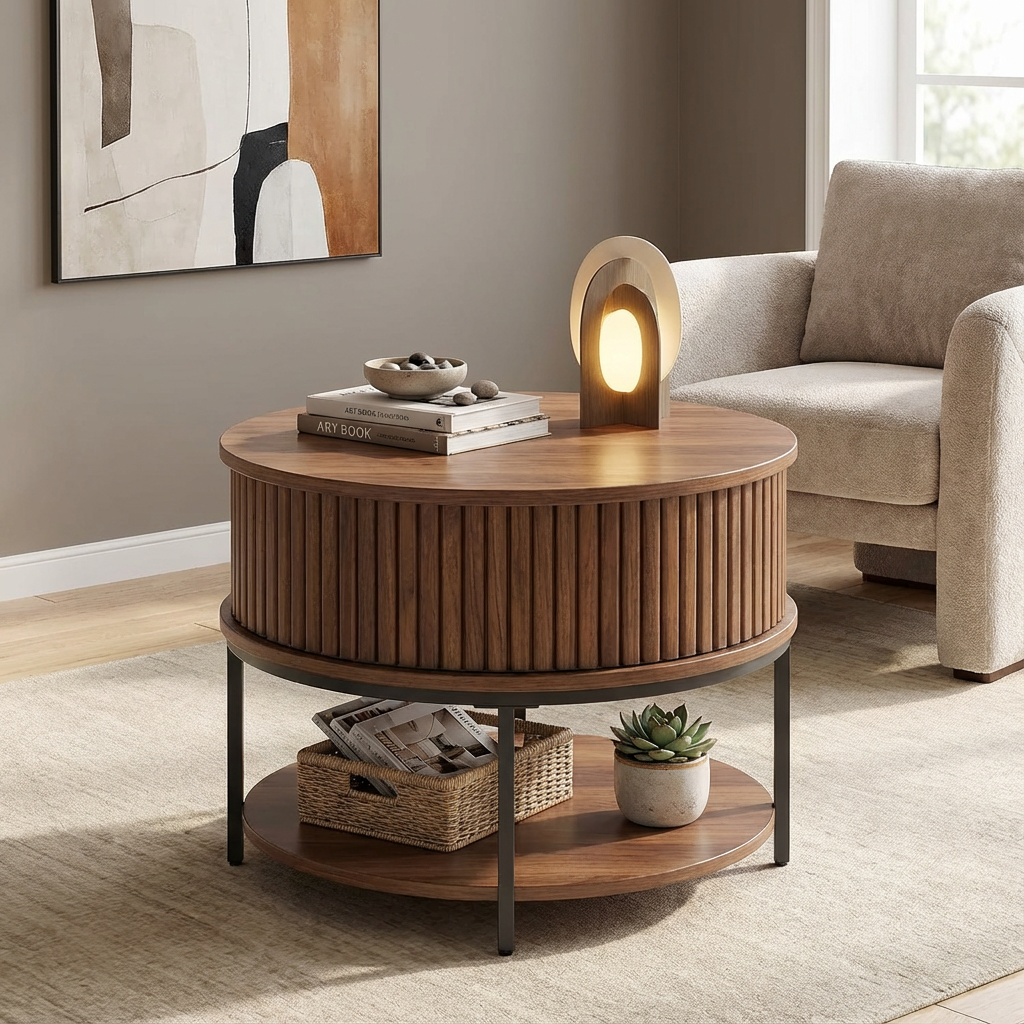 coffee table with storage