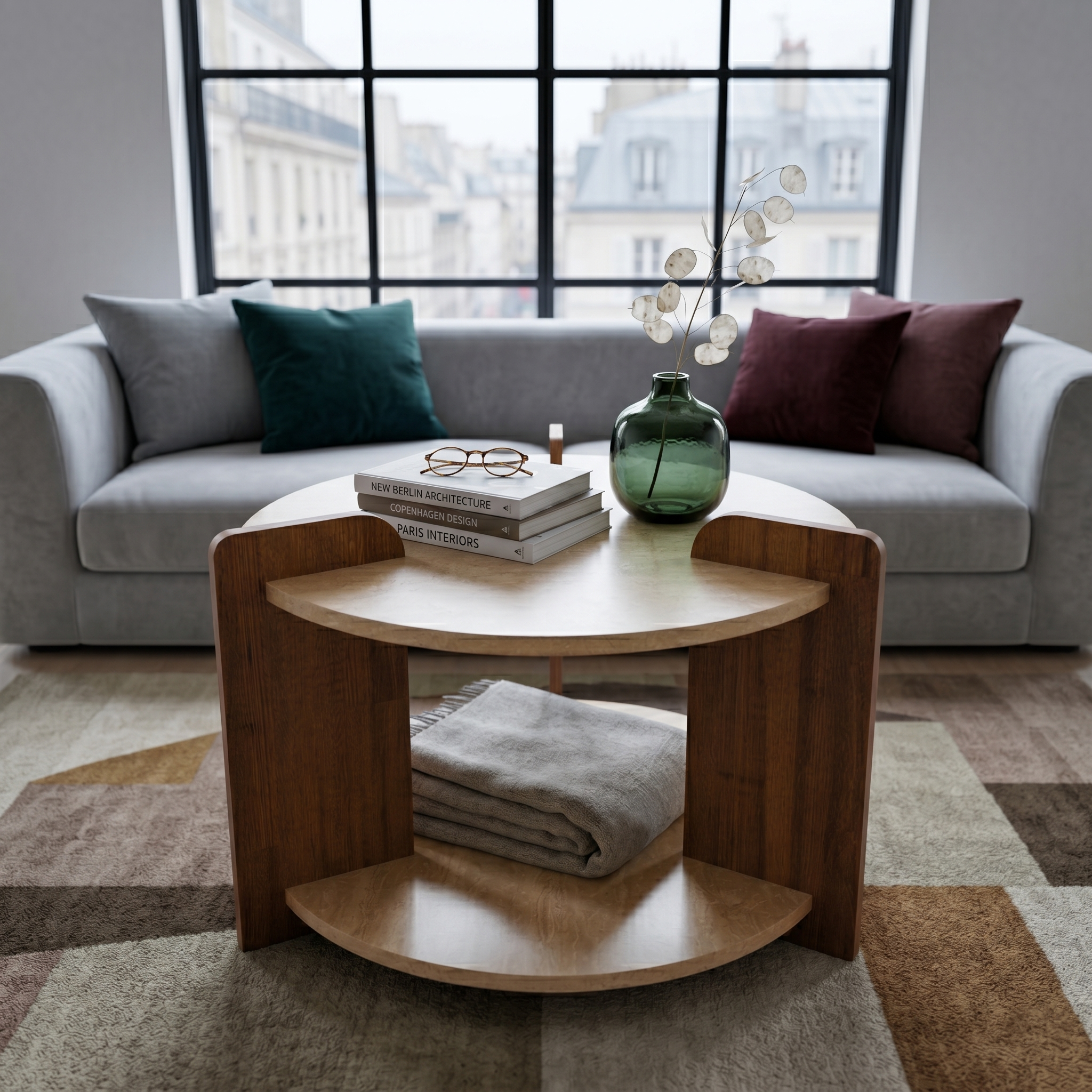 round coffee table