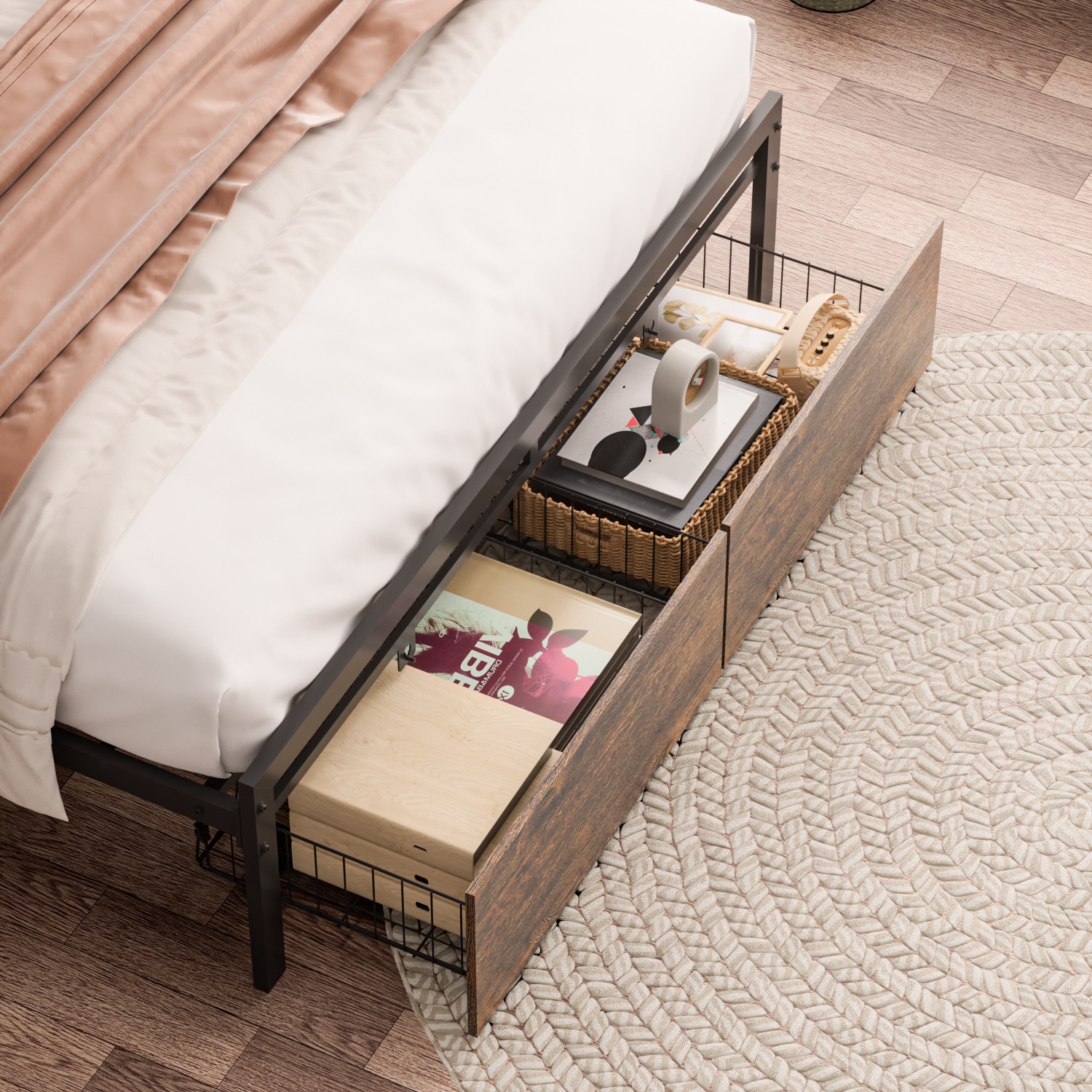 metal bed frame