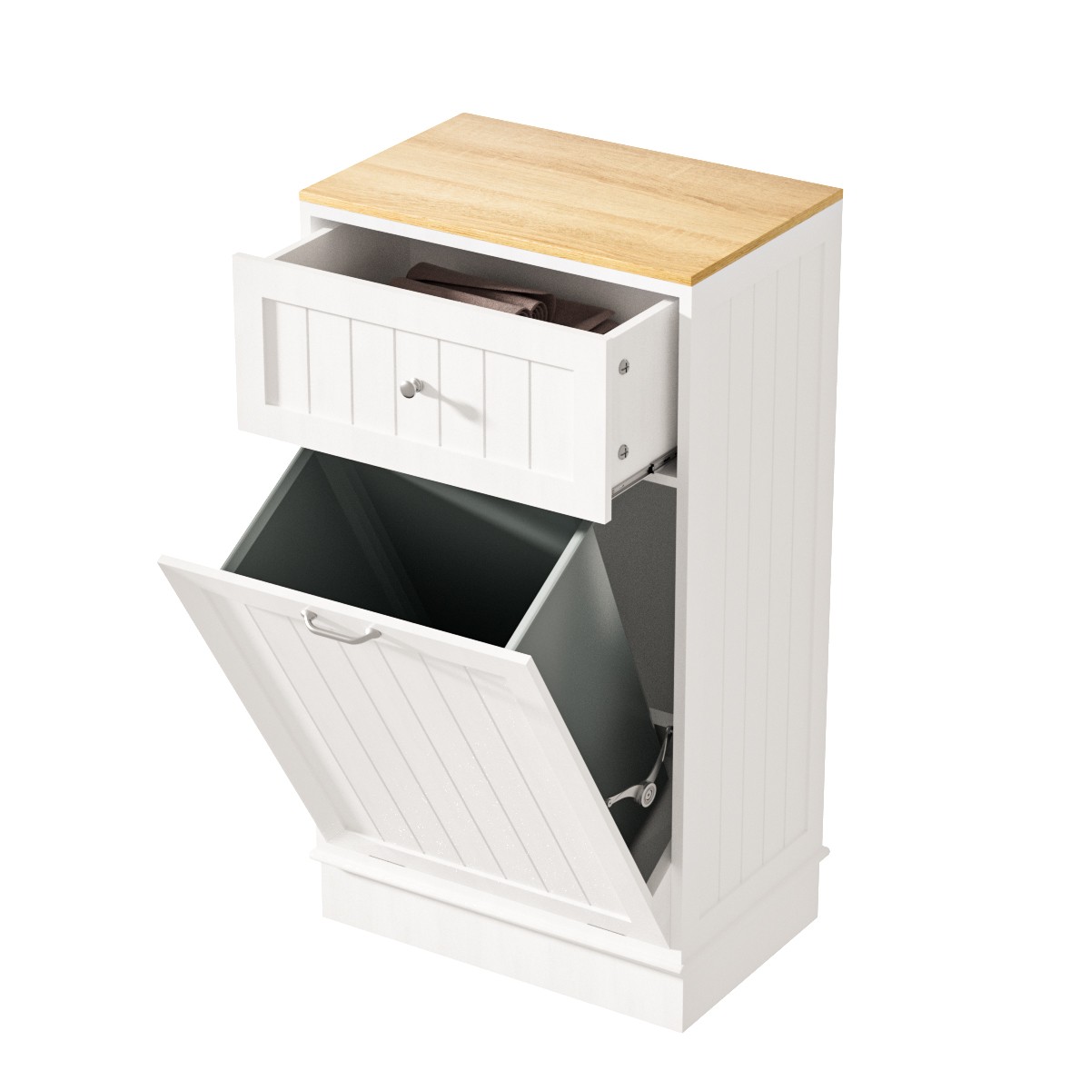trash can cabinet
