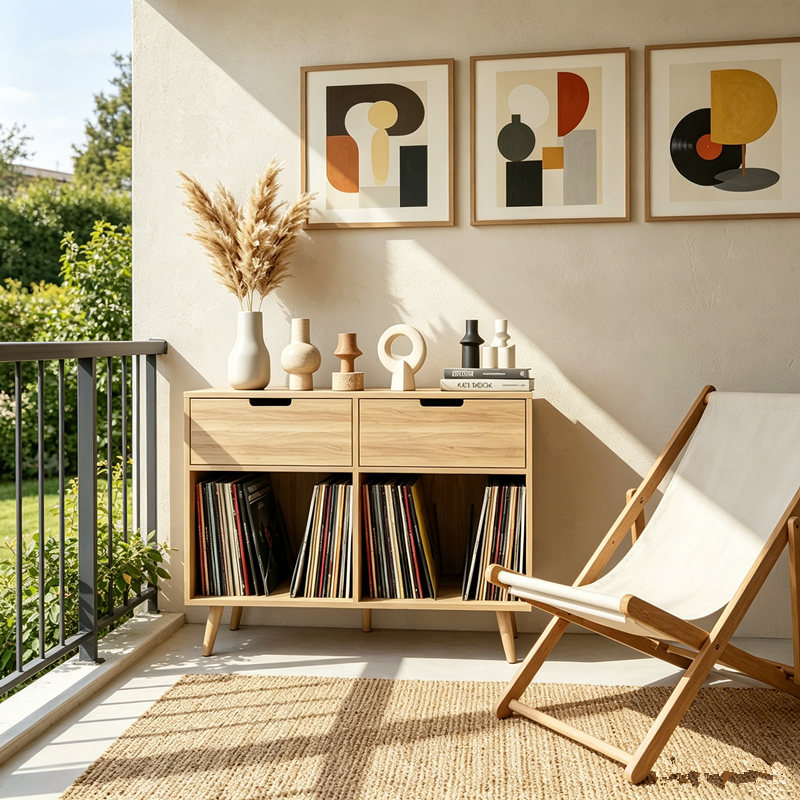 vinyl record cabinet
