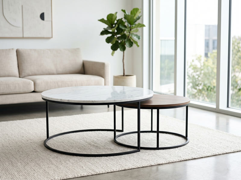 2026 European Living Room Trends: Sourcing Nesting Noffee Table