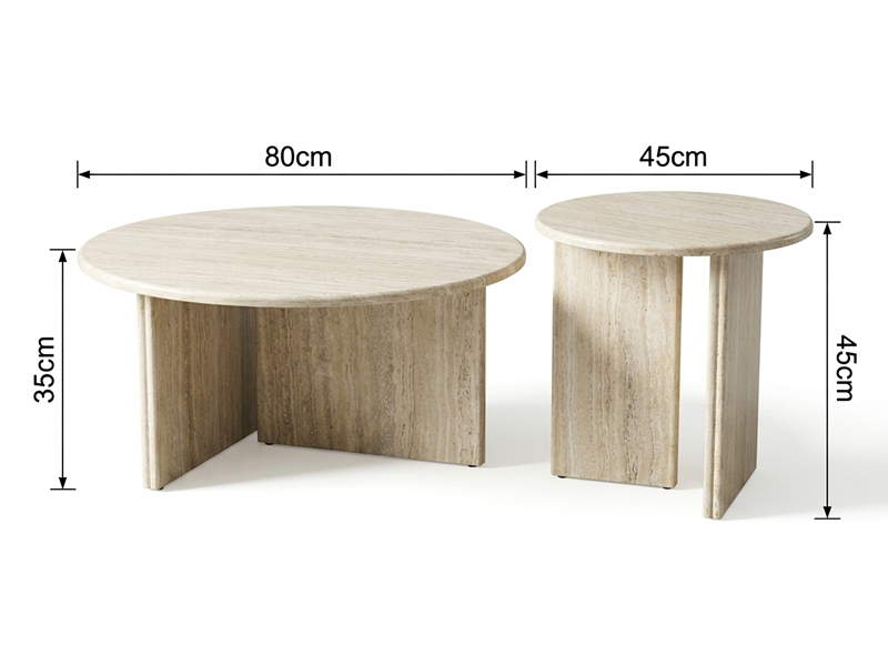 round coffee table