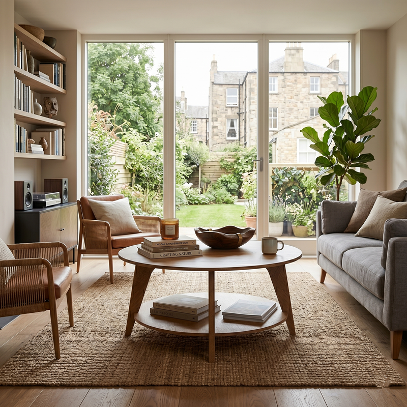 round coffee table