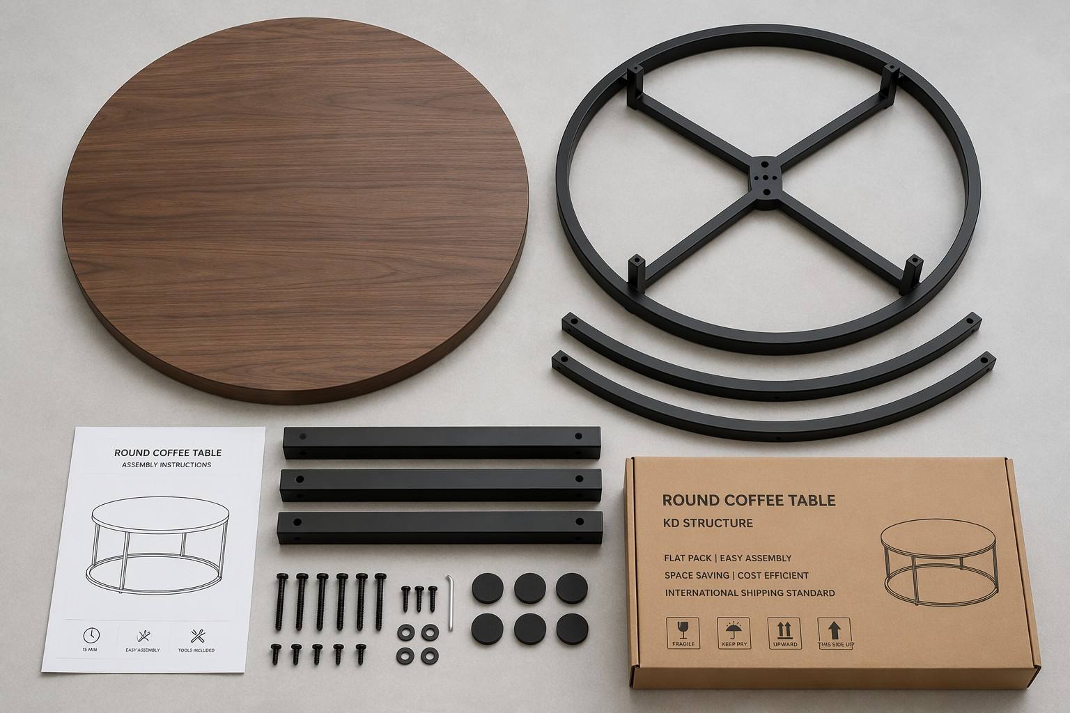 round coffee table