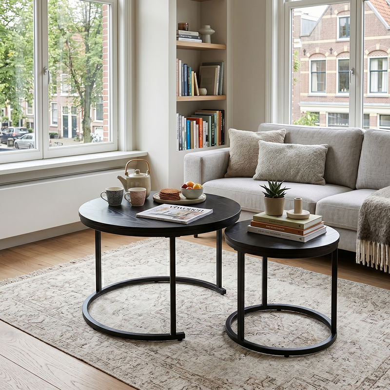 Manwal ng Pag-assemble ng White-Label Coffee Table PDF Template para sa mga Retailer