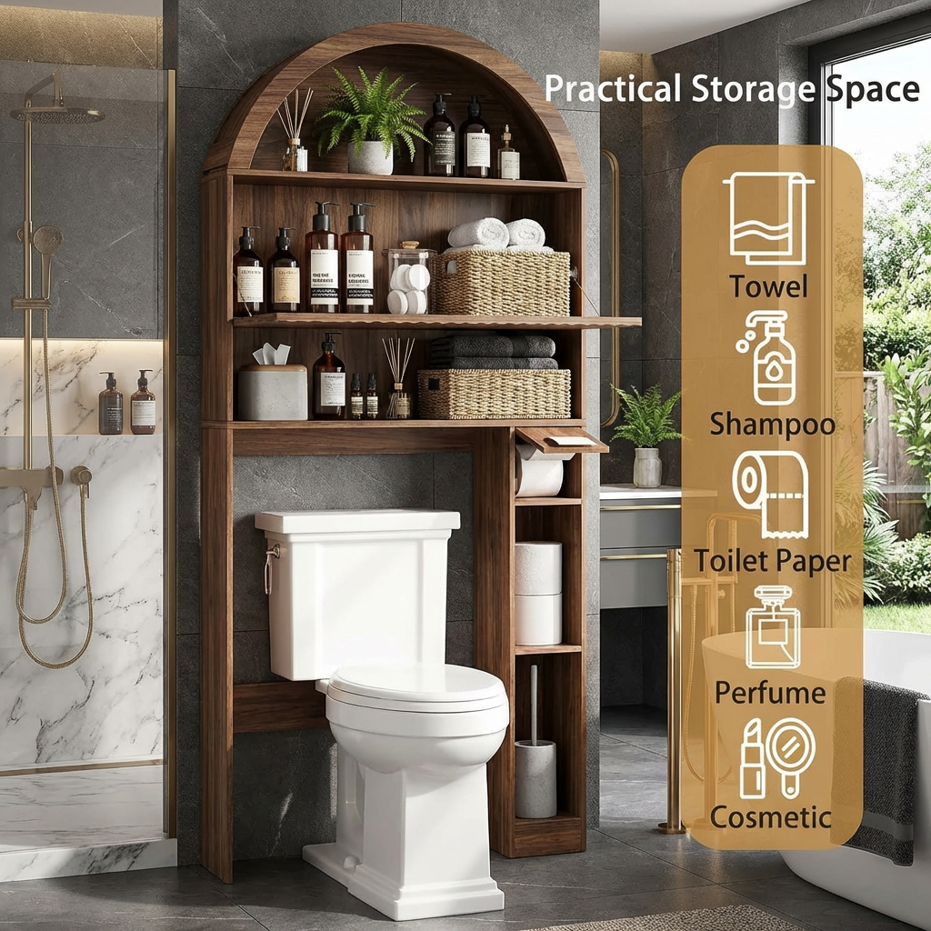 bathroom cabinet over toilet