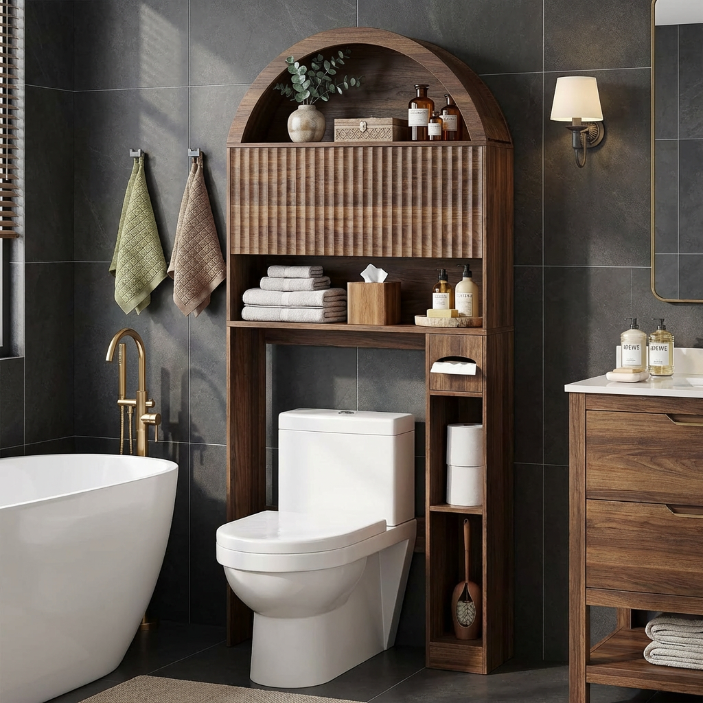 over the toilet storage cabinet
