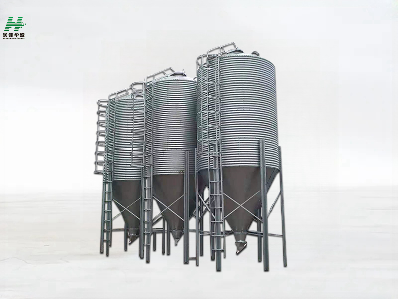 Pig Farm Chicken Farm Automatic Feed Silo With Auger System