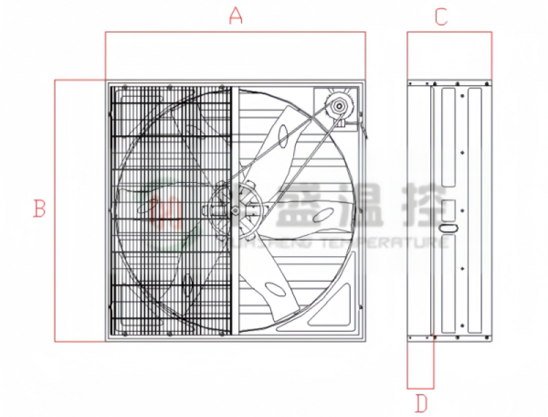 chicken house exhaust fan