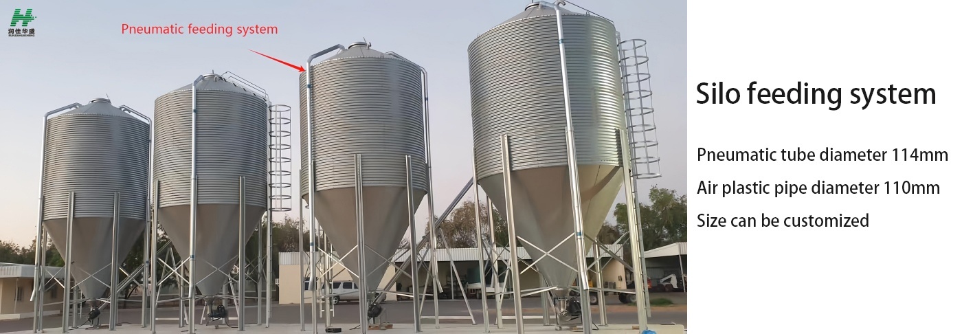 chicken pig farm silo
