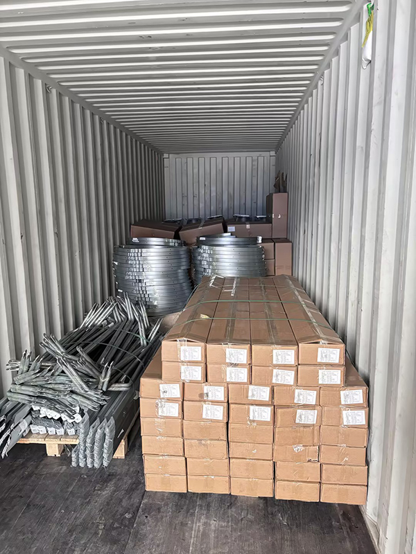 Export of 40 Sets of 14-ton Feed Silos and 330 Sets of 1380mm Exhaust Fans to Peru and South Africa