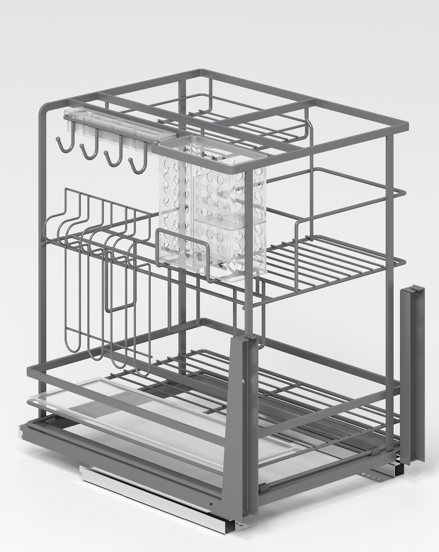 Pull-out bottom units