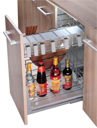 Pull-out Multifunctional Seasoning Combination Basket