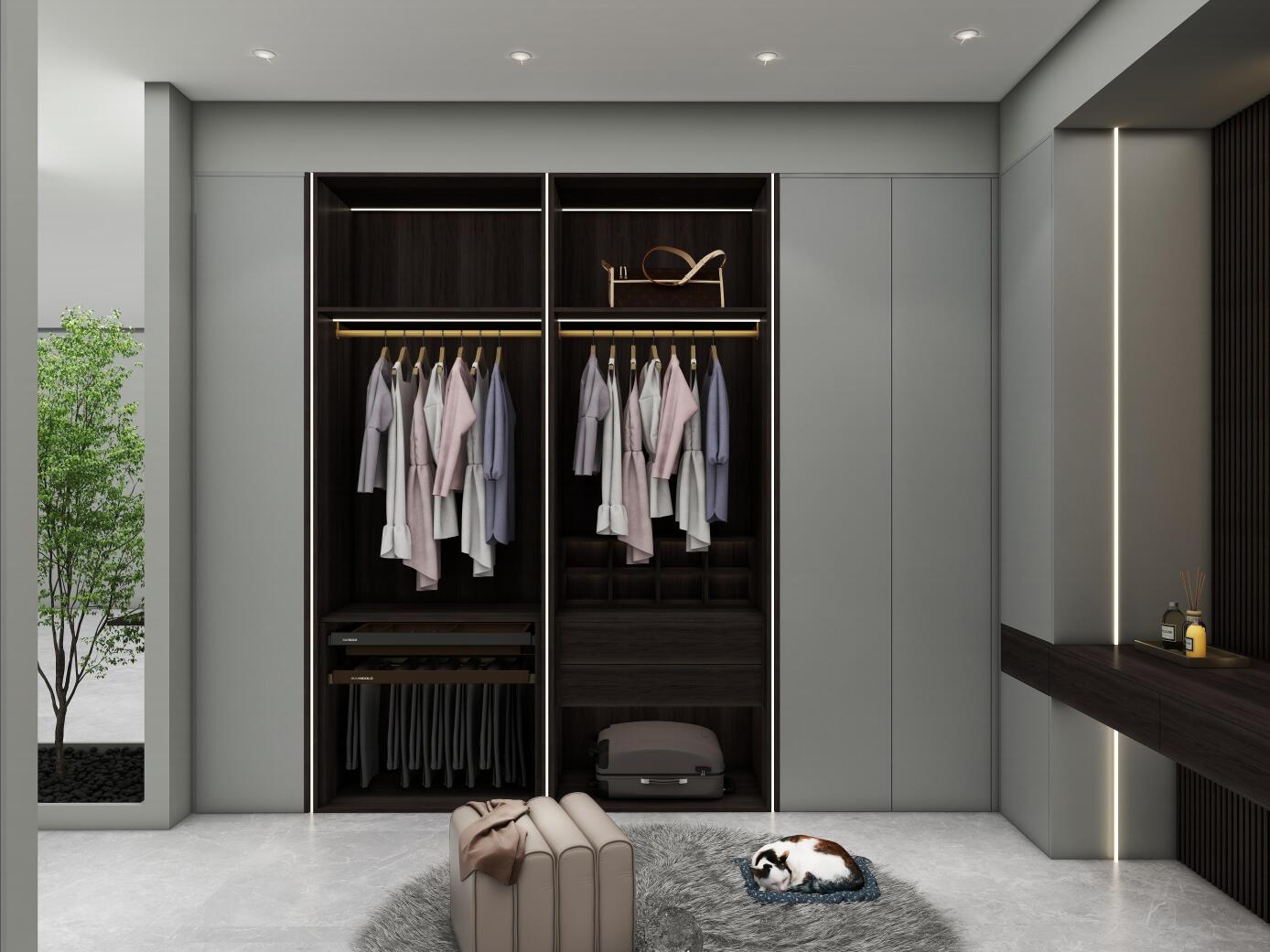 Custom wardrobe