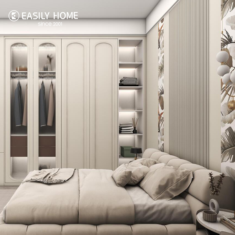 Wardrobe Bedroom Creamy Style